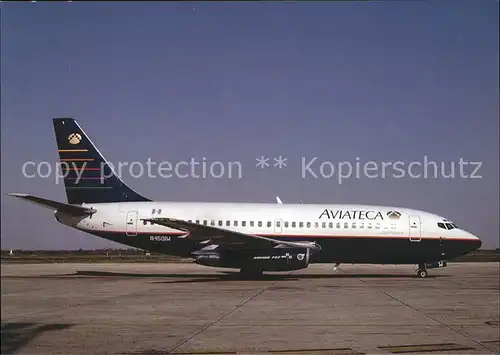 Flugzeuge Zivil Aviateca Boeing 737 247 N4501W c n 19598 33 Kat. Flug