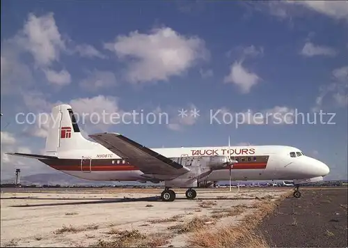 Flugzeuge Zivil Tauck Tours NAMC YS 11A 212 N908TC c n 2091 Kat. Flug