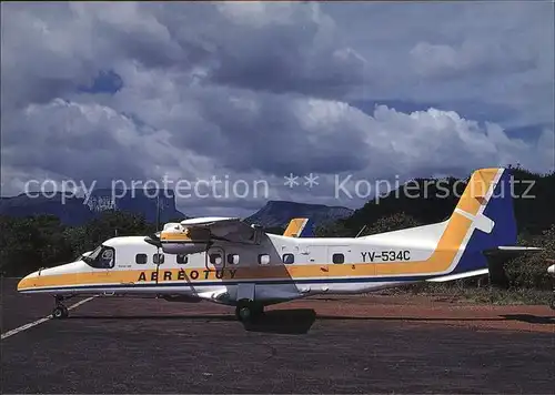 Flugzeuge Zivil Aereotuy Dornier 228 212 YV 534 c n 8184  Kat. Flug