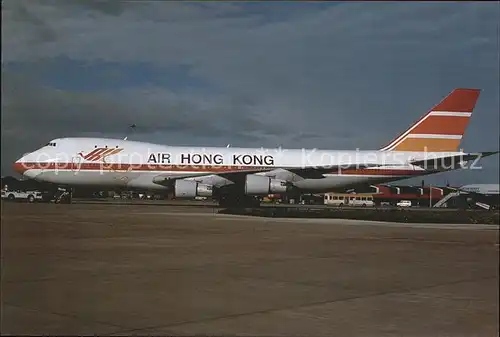 Flugzeuge Zivil Air Hong Kong B747 100F VR HKN c n 19897 Kat. Flug