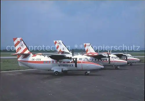 Flugzeuge Zivil Air Vitkovice L410s OK DDX OK SDA OK DDU  Kat. Flug