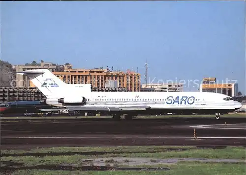 Flugzeuge Zivil Saro B 727 2Q4 XA SIV c n 22424 Kat. Flug