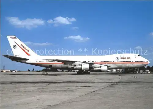 Flugzeuge Zivil Orion Air B 747 121 N751PA c n 19655 Kat. Flug