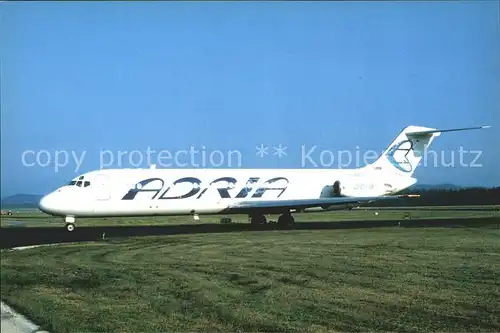 Flugzeuge Zivil Adria Douglas DC 9 33F RC SL ABG cn 47530 Kat. Flug