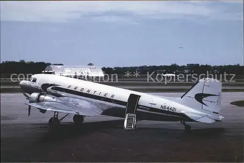 Flugzeuge Zivil Frontier DC3 N64421 Kat. Flug