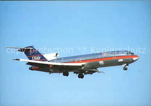 Flugzeuge Zivil USAir Boeing 727 281 N741US  Kat. Flug