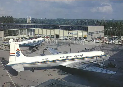 Flugzeuge Zivil Schreiner Airways Douglas DC 7C PH SAO  Kat. Flug