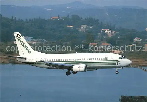 Flugzeuge Zivil Transavia Boeing 737 300 PH HVV c n 24329  Kat. Flug