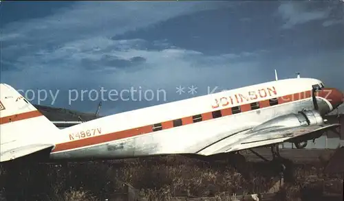 Flugzeuge Zivil Johnson DC 2 N4867V  Kat. Flug