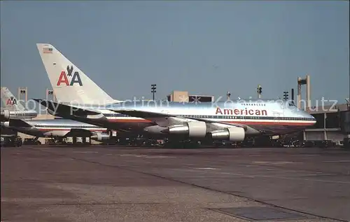 Flugzeuge Zivil American Boeing 747SP 31 Kat. Flug