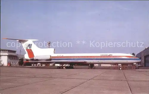 Flugzeuge Zivil Ensor Air TU 154B 2 OK LCP c n 488 Kat. Flug