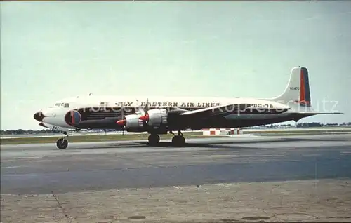 Flugzeuge Zivil Eastern Airlines Douglas DC 7 B  Kat. Flug