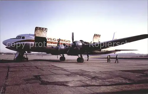 Flugzeuge Zivil Iscargo Douglas DC 6  Kat. Flug