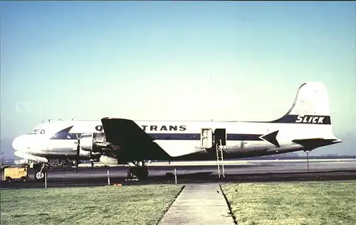 Flugzeuge Zivil Slick Airways Douglas DC 4  Kat. Flug