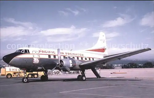 Flugzeuge Zivil Pacific Air Freighter Martin 404 Kat. Flug