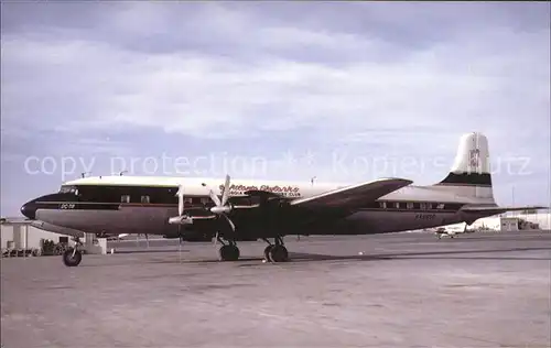 Flugzeuge Zivil The Atlanta Skylarks Douglas DC 7  Kat. Flug