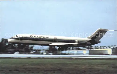 Flugzeuge Zivil Eastern Airlines Douglas DC9  Kat. Flug
