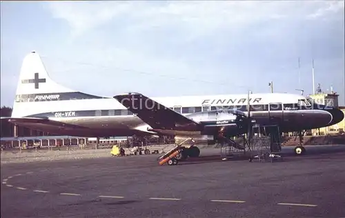 Flugzeuge Zivil Finnair Convair CV 340 Kat. Flug