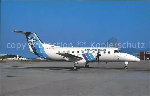 Flugzeuge Zivil Embraer 120RT Brasilia PT SLI cn 120044 Rio Sul  Kat. Flug