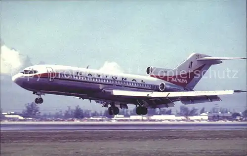 Flugzeuge Zivil National Airlines Boeing 727 Kat. Flug