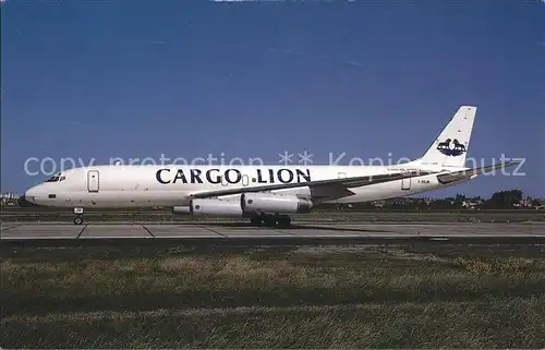 Flugzeuge Zivil McD Douglas DC 8 62CF c n 45960 F GDJM Cargo Lion  Kat. Flug