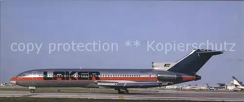 Flugzeuge Zivil Boeing 727 281 c n 20510 N745US Laker  Kat. Flug