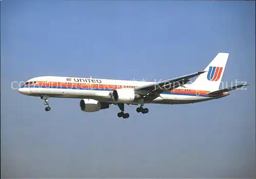 Flugzeuge Zivil United Airlines Boeing 757 222 N504UA c n 24265  Kat. Flug