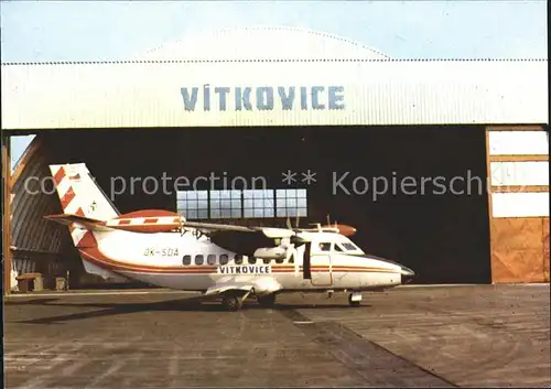 Flugzeuge Zivil Vitkovice L 410 UVP E OK SDA S N 872018  Kat. Flug