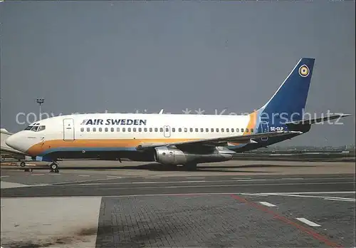 Flugzeuge Zivil SE DLP Boeing 737 205 Time Air Sweden c n 19409 128 Kat. Flug