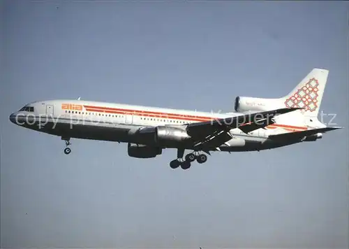 Flugzeuge Zivil Alia Royal Jordanian Lockheed L 1011 385 3 TriStar 500 JY AGB c n 1219 Kat. Flug