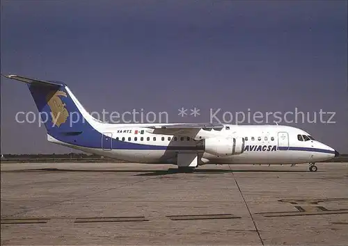 Flugzeuge Zivil AVIACSA BAe 146 200 XA RTI c n 2066 Kat. Flug