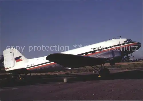 Flugzeuge Zivil Trans Air Service DC 3 RP C141 c n 19251 Kat. Flug