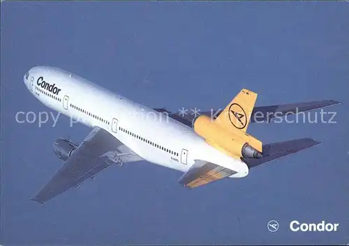 Flugzeuge Zivil Condor DC10 30 Kat. Flug