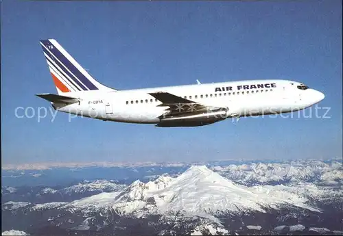 Flugzeuge Zivil Air France Boeing 737 F GBYA Kat. Flug