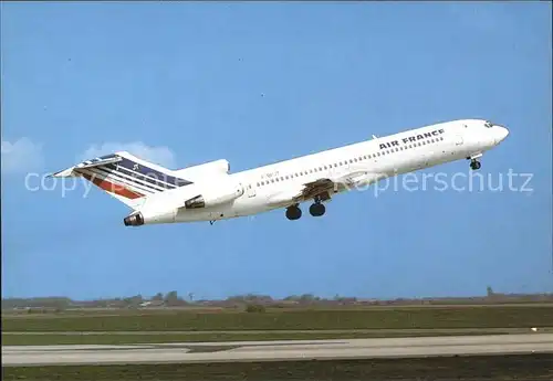 Flugzeuge Zivil Air France Boeing 727 F BPJT Kat. Flug