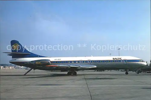 Flugzeuge Zivil Sud Aviation SE 210 Caravelle 10B3 Baltic Aviation OY STF c n 257 Kat. Flug