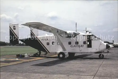 Flugzeuge Zivil Gatari Air Service P.T Shorts Skyliner 3A Variant 100 PK DJK cn SH1927 mfd 1974 Kat. Flug