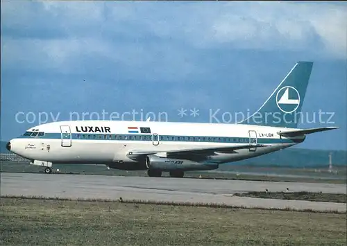 Flugzeuge Zivil Luxair Boeing 737 2 Adv. LX LGH  Kat. Flug