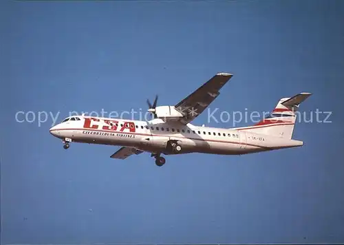 Flugzeuge Zivil CSA Czechoslovak Airlines ATR72 OK XFA c n 285 Kat. Flug