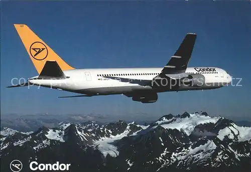 Flugzeuge Zivil Condor Boeing 767  Kat. Flug