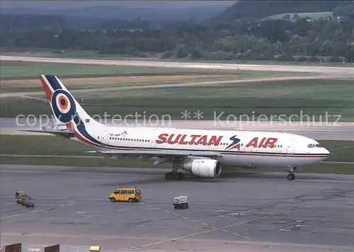 Flugzeuge Zivil Sultan Air A300B4 203 TC JUY c n 158  Kat. Flug