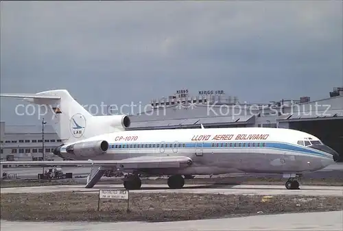 Flugzeuge Zivil LAB Lloyd Aereo Boliviano  Boeing 727 171C CP 1070 c n 19860 599 Kat. Flug