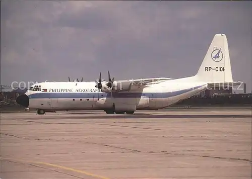 Flugzeuge Zivil RP C101 Lockheed L382E 33C 20 Philippine Aerotransport c n 4593 Kat. Flug