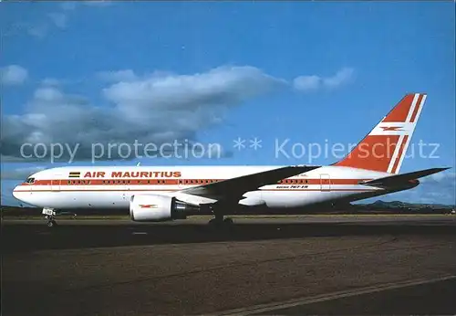 Flugzeuge Zivil Air Mauritius Boeing 767 200ER 3B NAL Kat. Flug