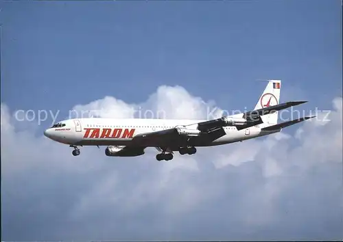 Flugzeuge Zivil Tarom Boeing 707 3K1C YR ABC cn 20805 Kat. Flug