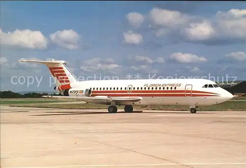 Flugzeuge Zivil Florida Express BAC 1 11 401AK N170FE c n 057 Kat. Flug