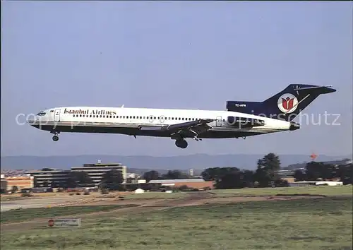 Flugzeuge Zivil Istanbul Airlines Boeing 727 230 TC AFN c n 21619 1407 Kat. Flug