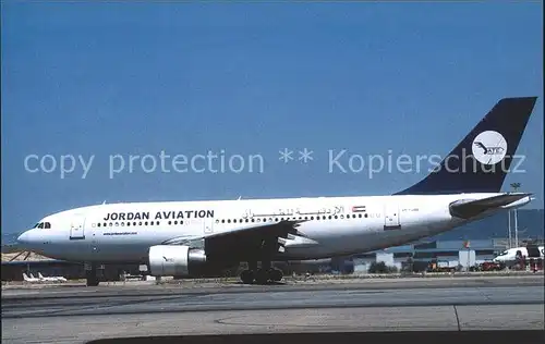 Flugzeuge Zivil Jordan Aviation A310 222 JY JAV c n 357 Kat. Flug