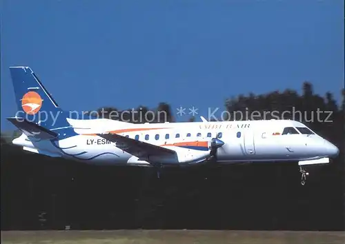 Flugzeuge Zivil Amber Air Saab 340B LY ESM c n 340B 229 Kat. Flug