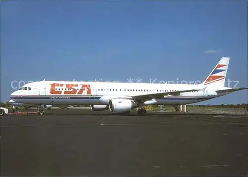 Flugzeuge Zivil CSA Czech Airlines A321 211 OK CEC c n 674 Kat. Flug